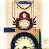 Illustration of a calendar or clock